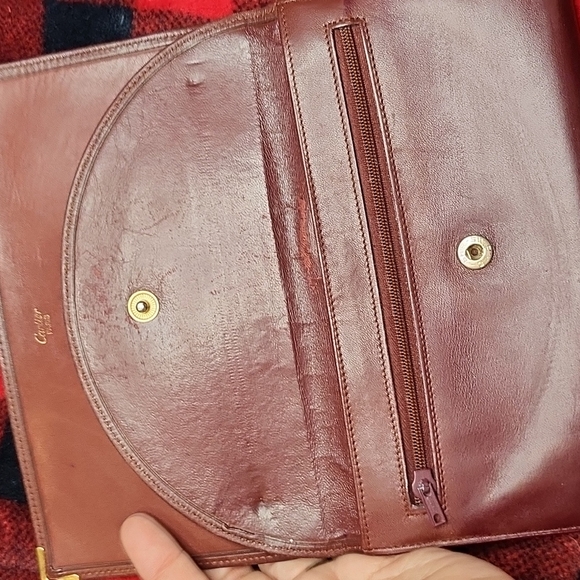 dropped price Vintage Cartier long Wallet - Picture 11 of 17